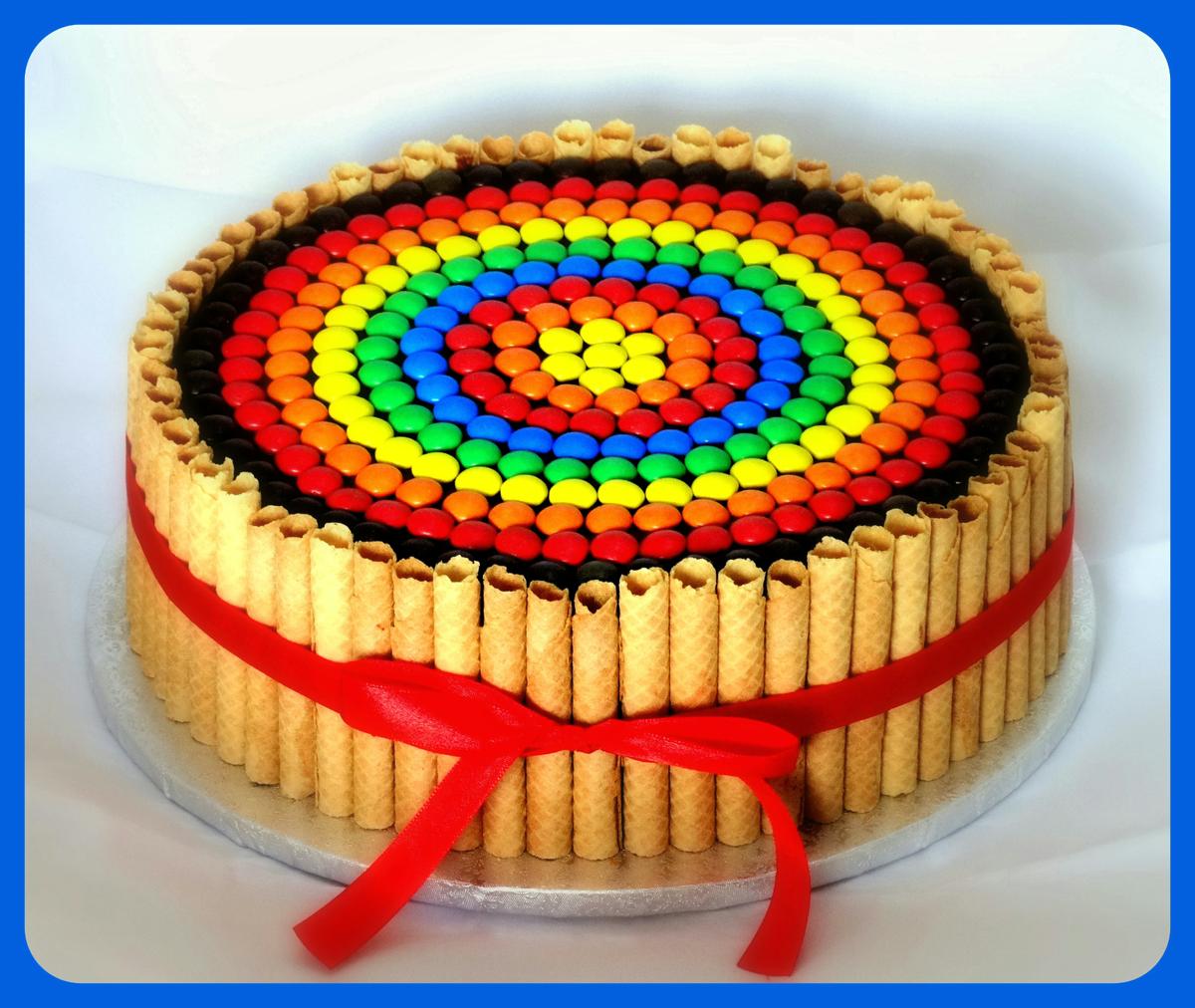 Tarta m&ms