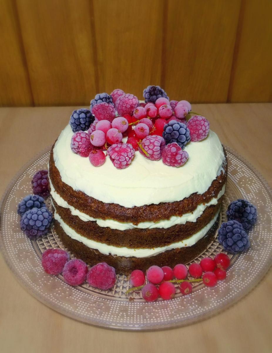 Tarta de zanahoria sin gluten