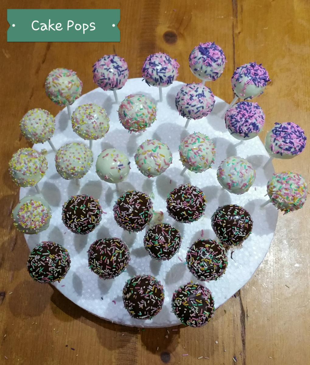 Cake Pops de colores
