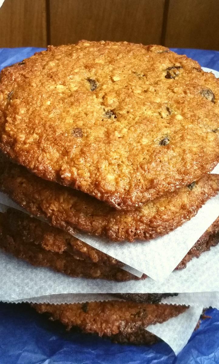 Galletas de avena gigantes