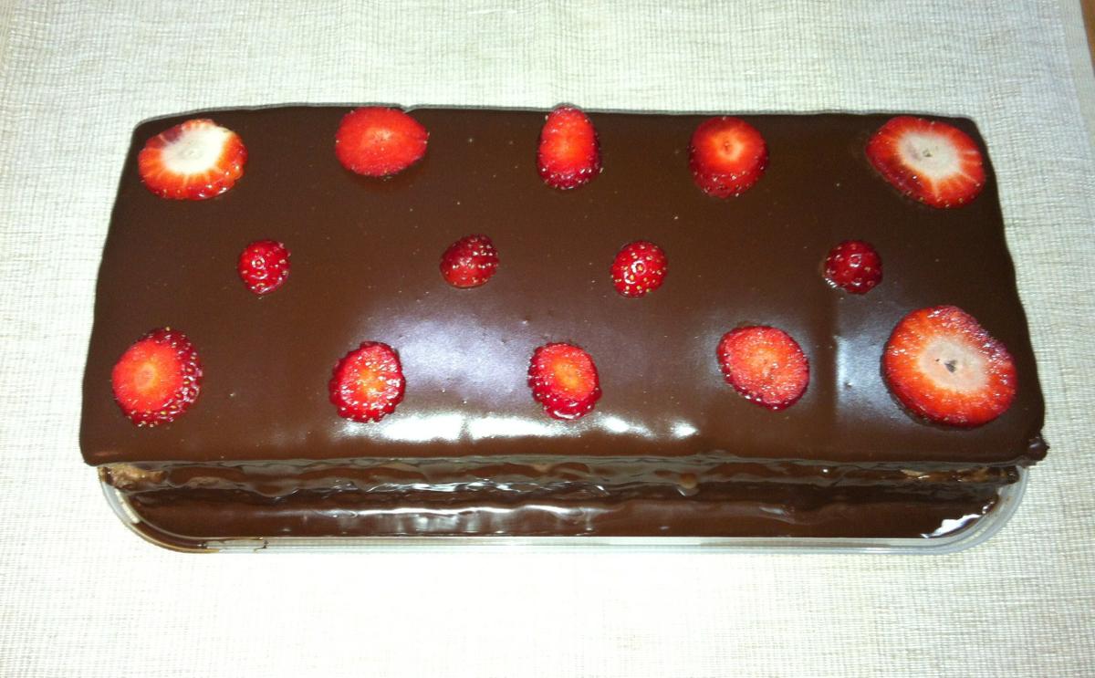 Ganache de chocolate