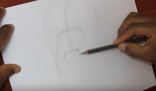 paso 1 para dibujar animales realistas