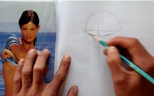 paso 2 para dibujar personas realistas