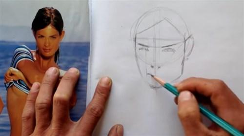 paso 5 para dibujar personas realistas