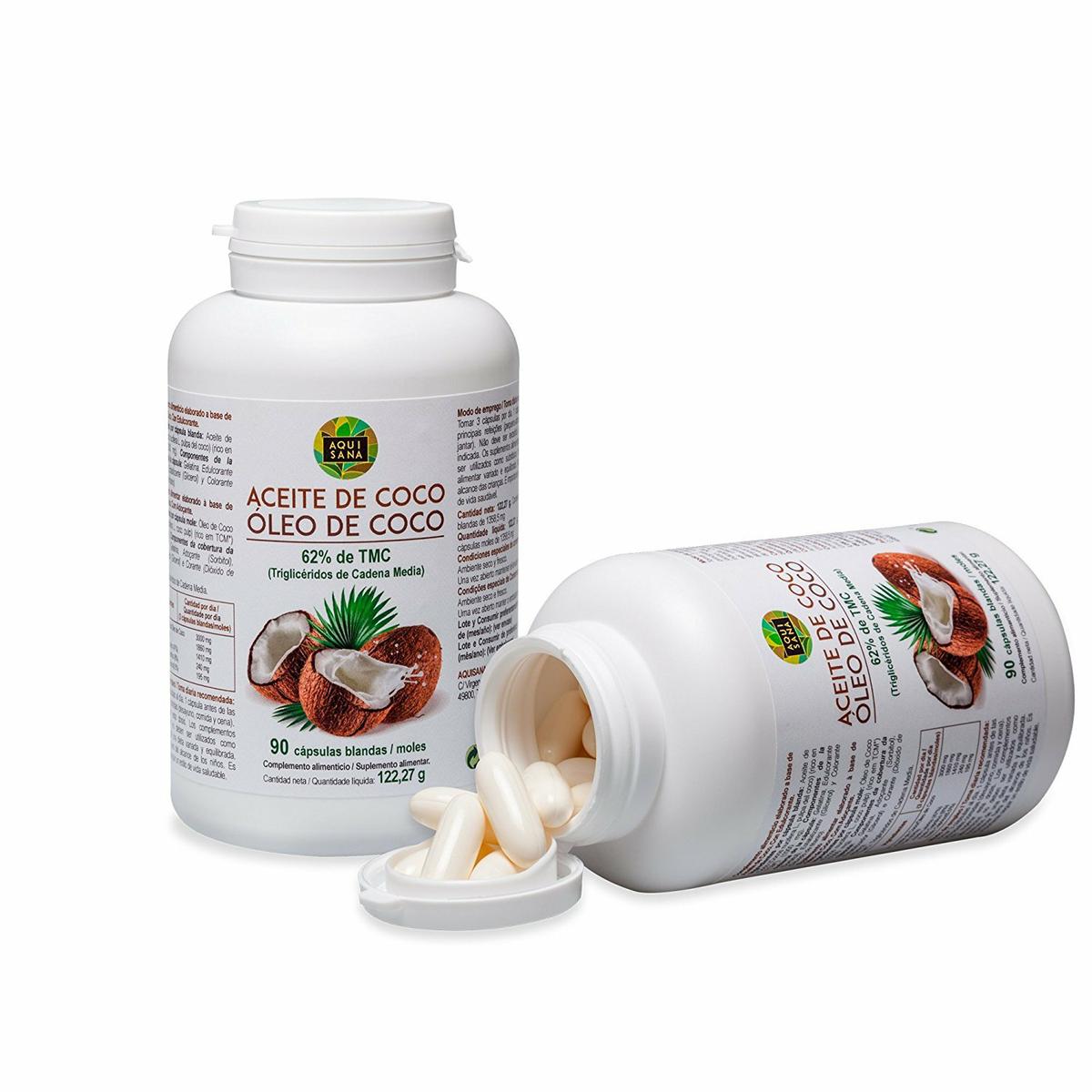 Perlas de aceite de coco