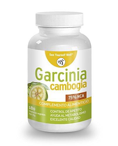 Garcinia Cambogia SYW. 75% HCA (Reduce el Colesterol)