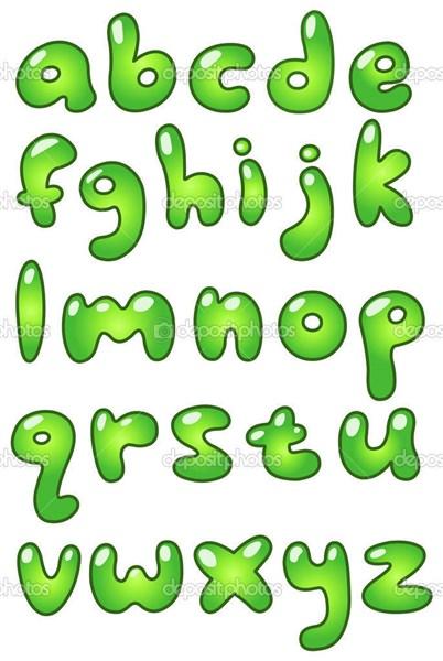 paso 3 para dibujar letras en forma de burbuja