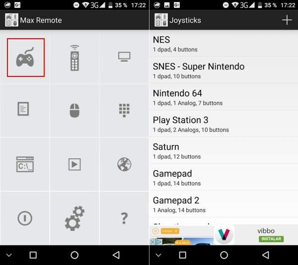 convertir android en gamepad para PC convertir android en joystick para pc como convertir mi android en joystick para pc transformar android en joystick para pc como convertir mi android en un joystick para pc convertir teléfono smartphone celular movil en mando de videojuegos para jugar a juegos WiFi