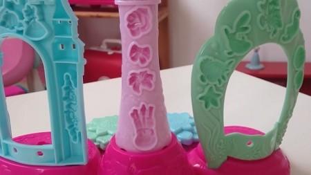 moldes plastilina play doh palacio real princesas