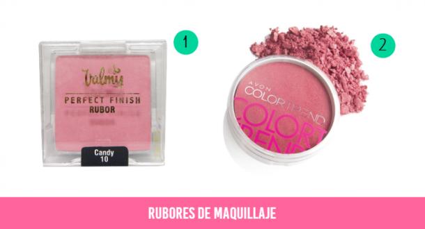 Rubores de maquillaje