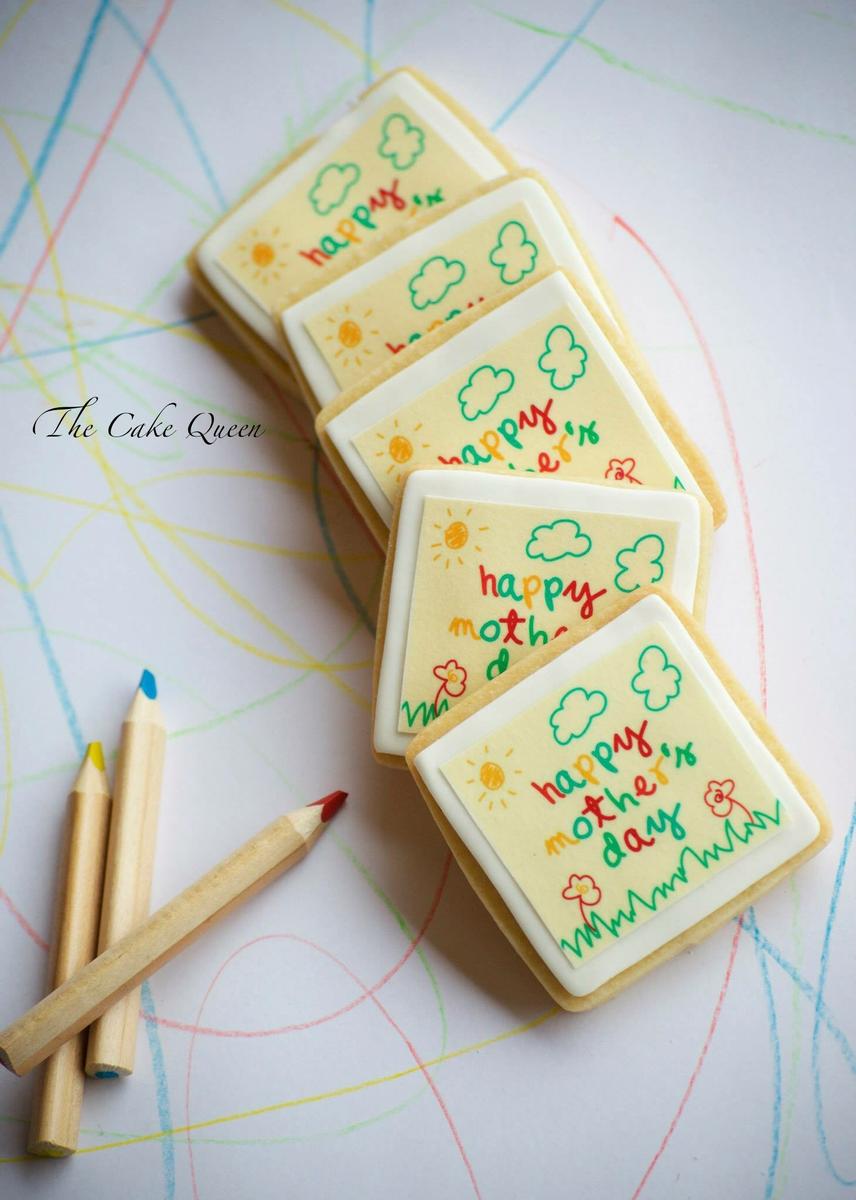 Galletas de mantequilla FELIZ DIA DE LA MADRE