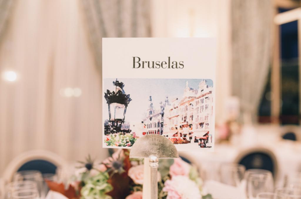 Boda urbana y elegante en el hotel Ritz de Madrid by Tu Día Perfecto Wedding Planner. Seating plan