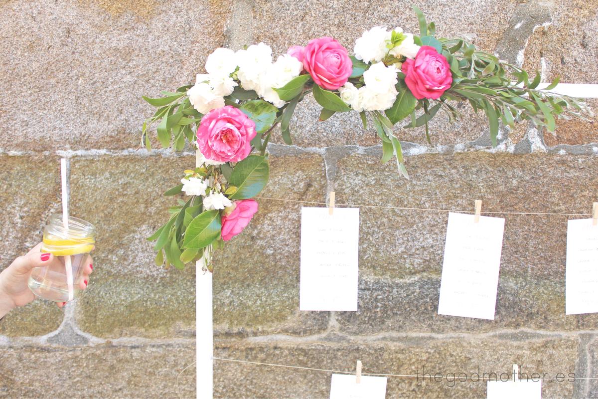 seating diy - tutorial seating boda - seating boda handmade 6