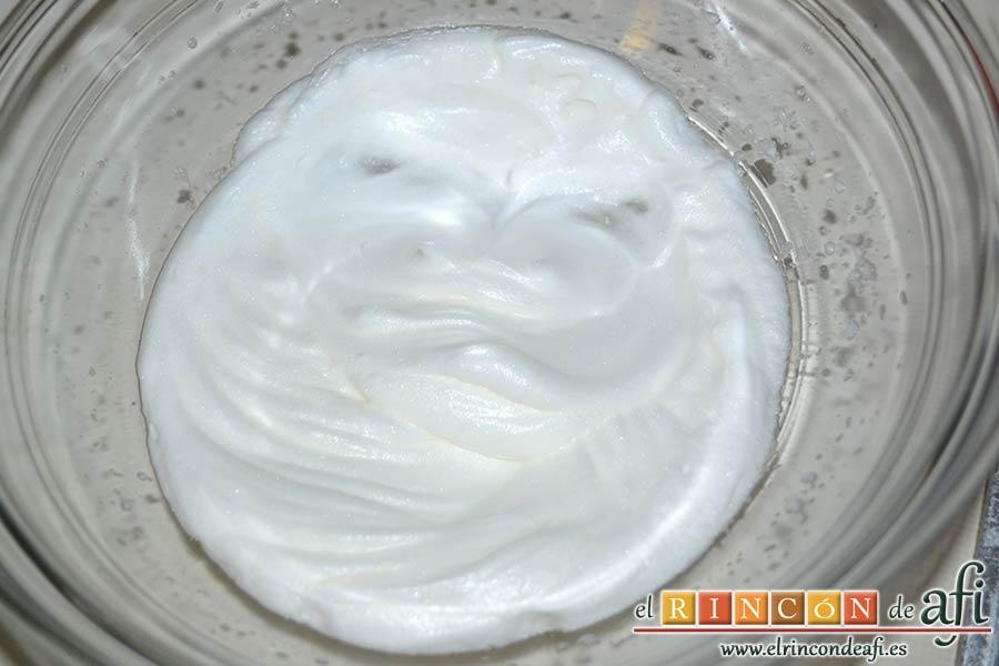 Macaroons de Lorraine Pascale, montarlas con varillas eléctricas