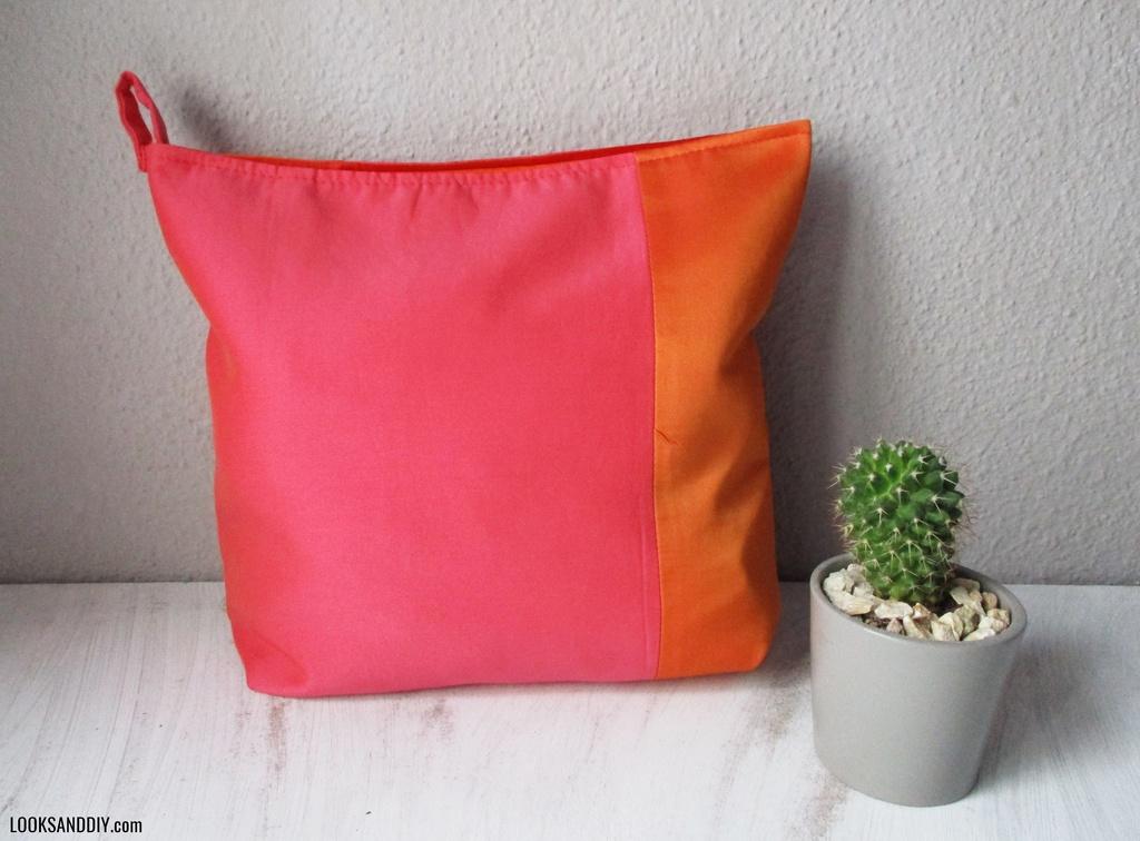 DIY~ Como hacer un neceser de tela básico ¡facilísimo!