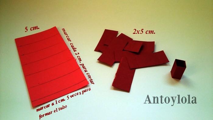 Corazones rojos para un día especial