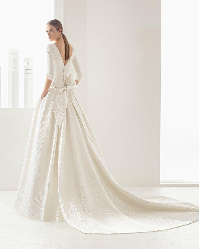 Vestidos de novia con lazo