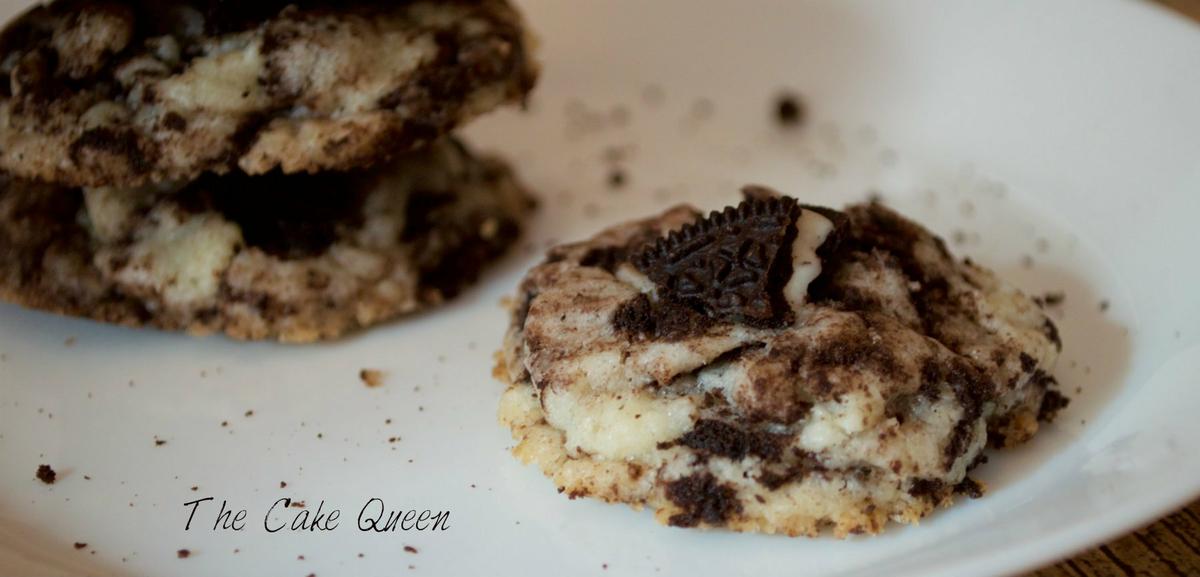 Galletas de queso crema y oreo 