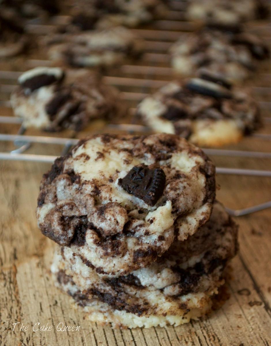 Galletas de queso crema y oreo