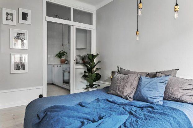 dormitorio en el salon