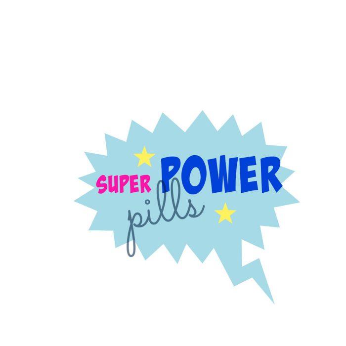 Imprimible de píldoras de súperpoderes