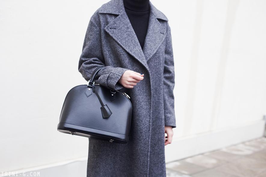 Trini |MaxMara grey goat Louis Vuitton Alma bag