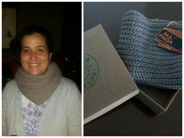 Cuello Kunka de Allpaca Italy, súper calentito y mono. #comerciojusto #Perú #fairtrade #sostenibilidad Gracias a @esturirafi y @allpaqa_italy