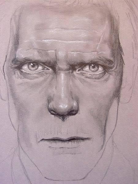 como dibujar labios de hombre