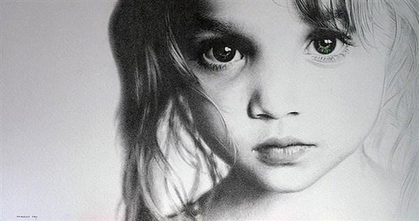 como dibujar labios de niños 1