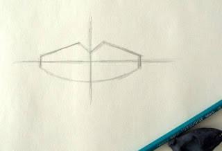 paso 3 para dibujar labios a lapiz