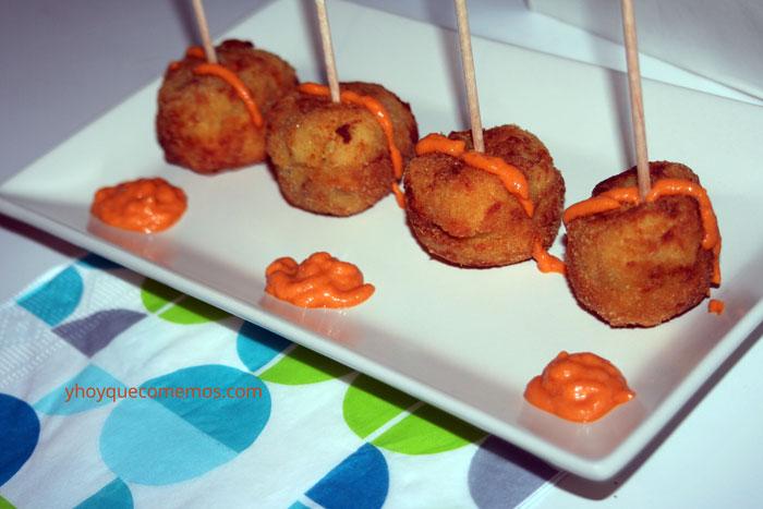 bolas de patatas