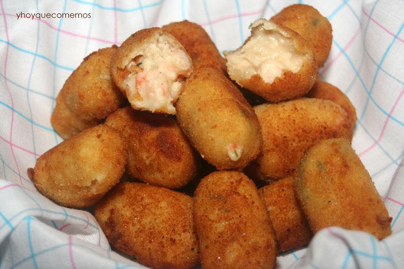 croquetas de marisco y pescado