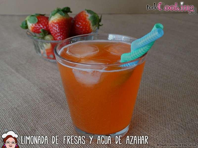 Limonada de fresas, recetas saludables
