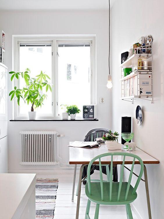 Cocinas reducidas con zona para comer | Decoración