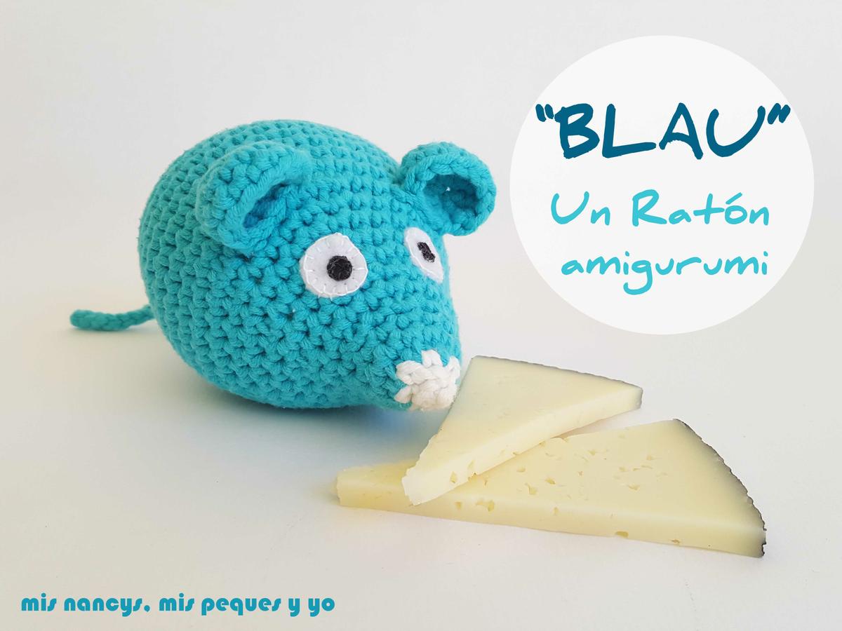 mis nancys, mis peques y yo, ratón amigurumi