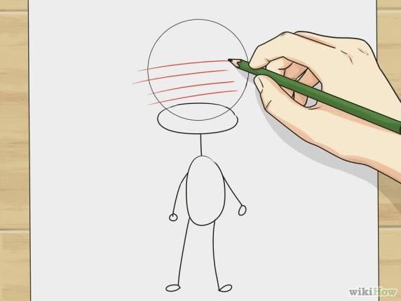 paso 5 para dibujar personajes de comic