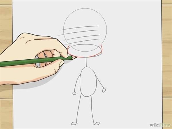 paso 6 para dibujar personajes de comic