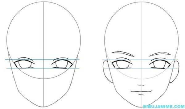 paso 2 para dibujar personajes masculinos