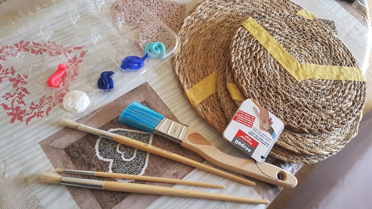 decoracion diy pared - preparadas para pintar - etnico boho
