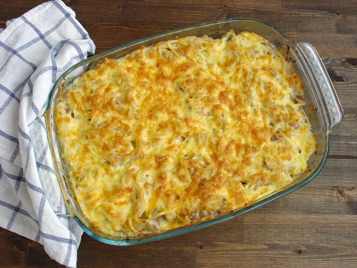 Macarrones gratinados