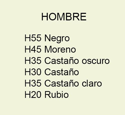 Tinte hombre