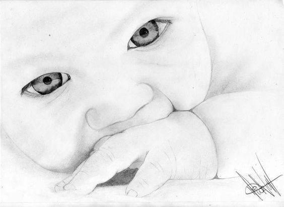 aprender a dibujar niños de un año 2