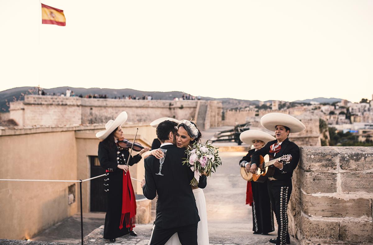 boda mediterránea mejicana