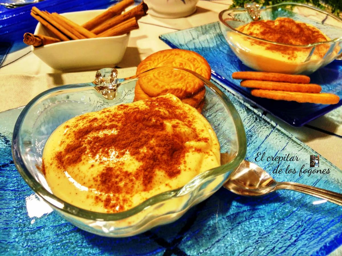 natillas de vainilla