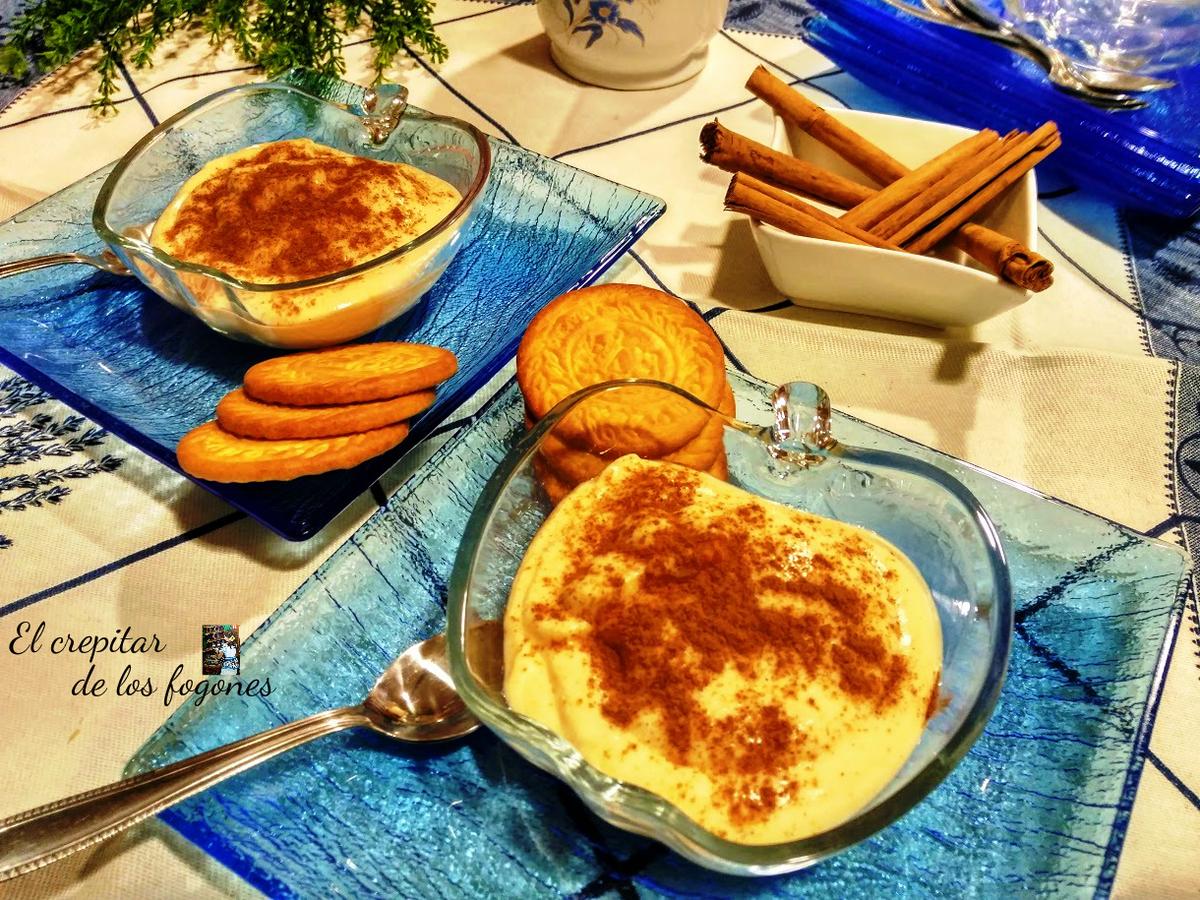 natillas de vainilla