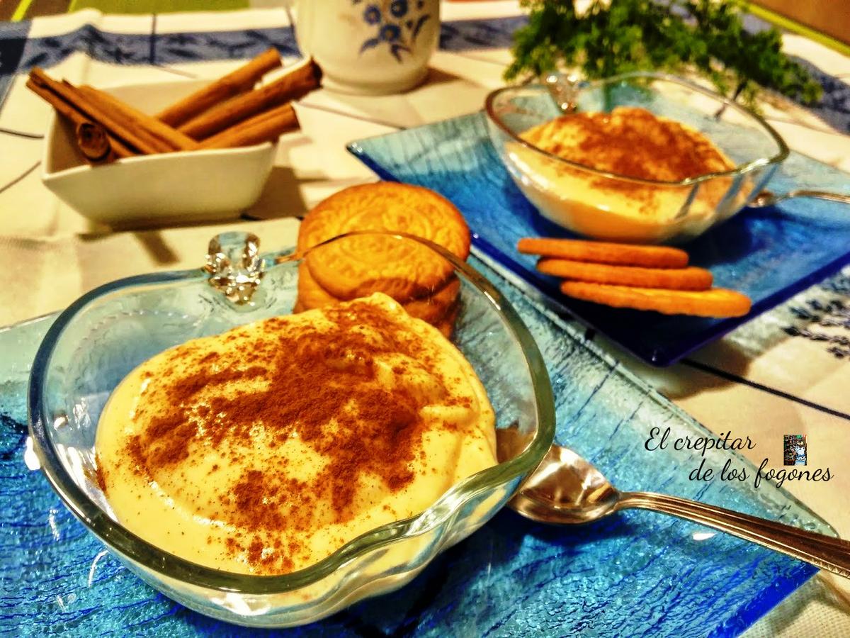 natillas de vainilla