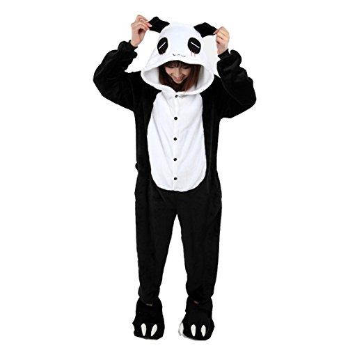 Yimidear Unisex Cálido Pijamas para Adultos Cosplay Animales de Vestuario Ropa de dormir Halloween y Navidad