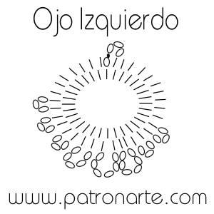 patrón gratis máscara de crochet