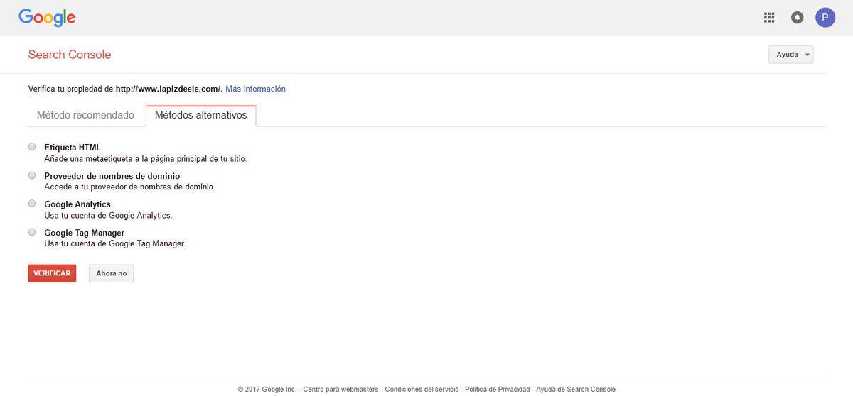 Mostrar tu web en las búsquedas de Google