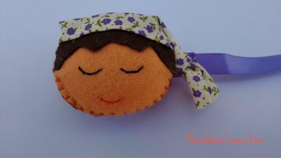 Manualidades Caseras Inma_ Chupetero fallero moreno